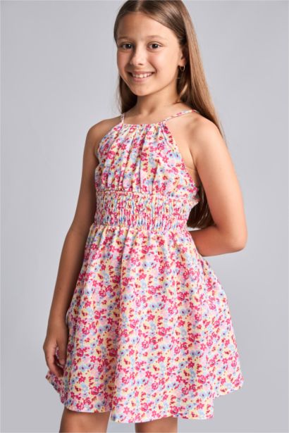 Regular Fit Sleeveless Woven Dress