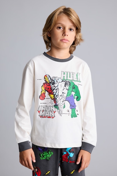 2'li Pijama Takım Marvel Erkek Çocuk