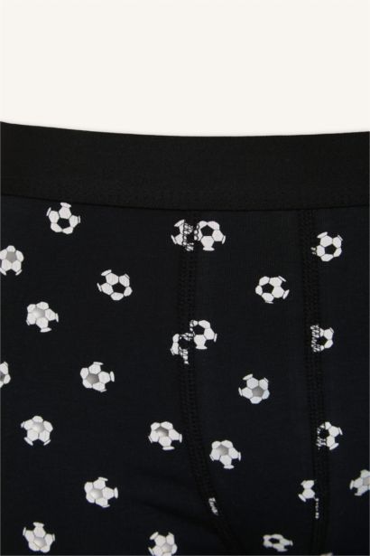 Regular Fit Patterned 3 Pack Boxers