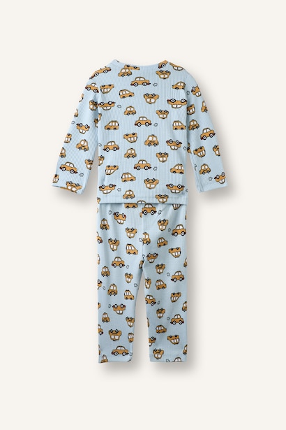 2 piece Regular Fit Knitted Pyjamas