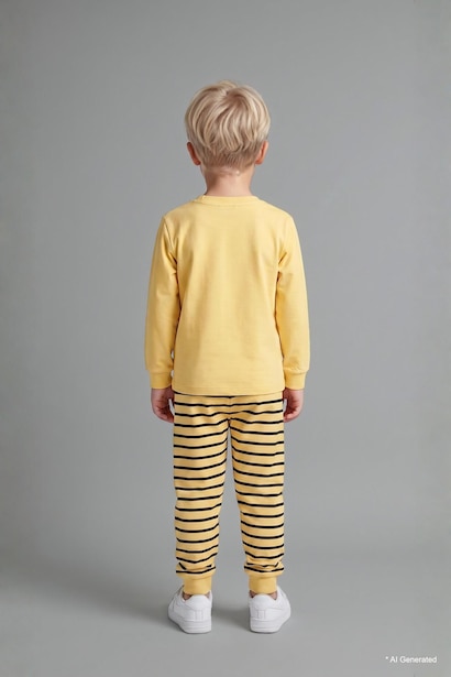 2 piece Regular Fit Knitted Pyjamas