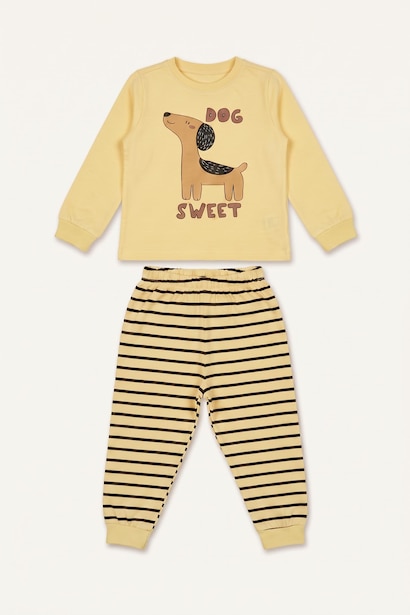 2 piece Regular Fit Knitted Pyjamas