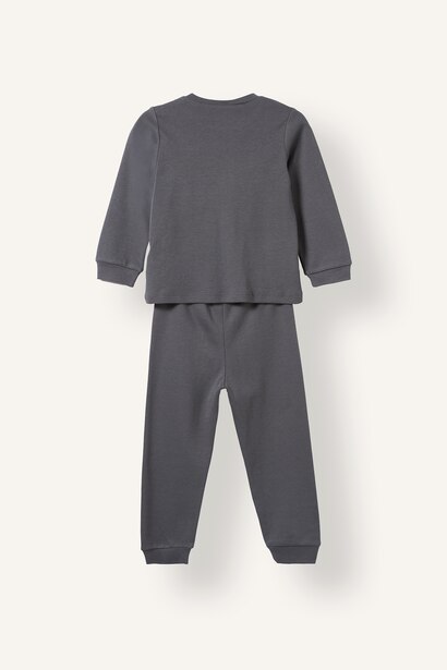 Baskılı 2'li Pijama Takımı Erkek Bebek