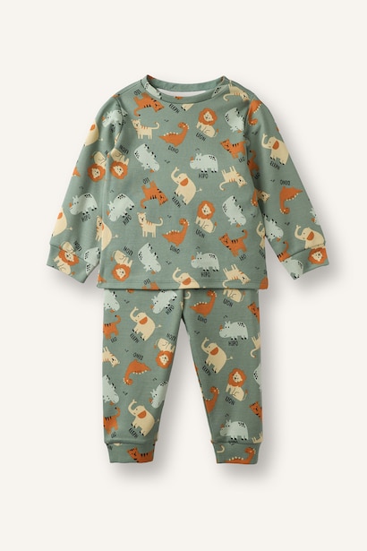 2 piece Regular Fit Knitted Pyjamas