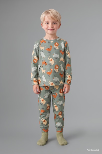 2 piece Regular Fit Knitted Pyjamas