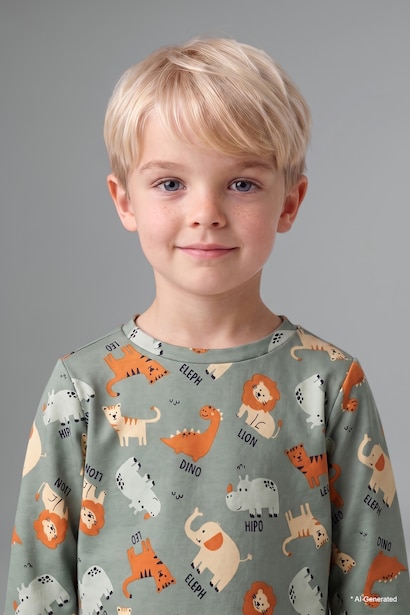 2 piece Regular Fit Knitted Pyjamas