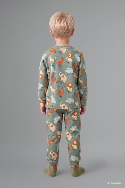 2 piece Regular Fit Knitted Pyjamas