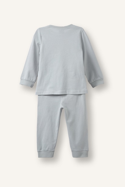 4'lü Pijama Takım Desenli Erkek Bebek