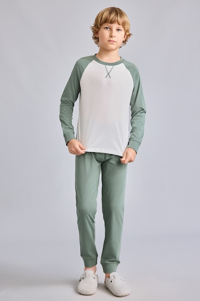 2 piece Regular Fit Knitted Pyjamas