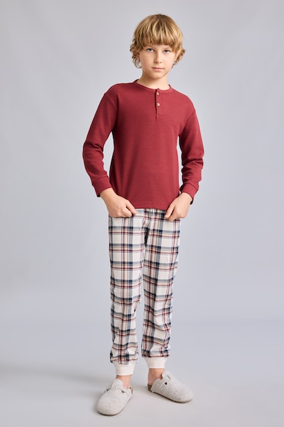 2 piece Regular Fit Knitted Pyjamas