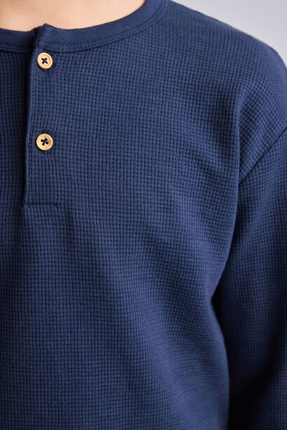 2 piece Regular Fit Knitted Pyjamas
