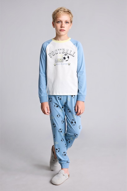 2 piece Regular Fit Knitted Pyjamas