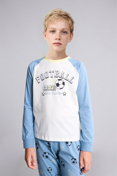 2 piece Regular Fit Knitted Pyjamas