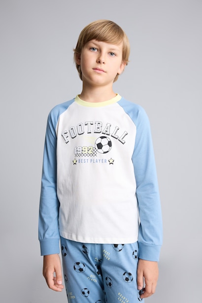 2 piece Regular Fit Knitted Pyjamas