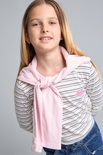 Girl Patterned T-Shirt