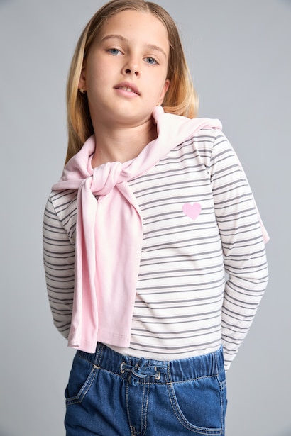 Girl Patterned T-Shirt