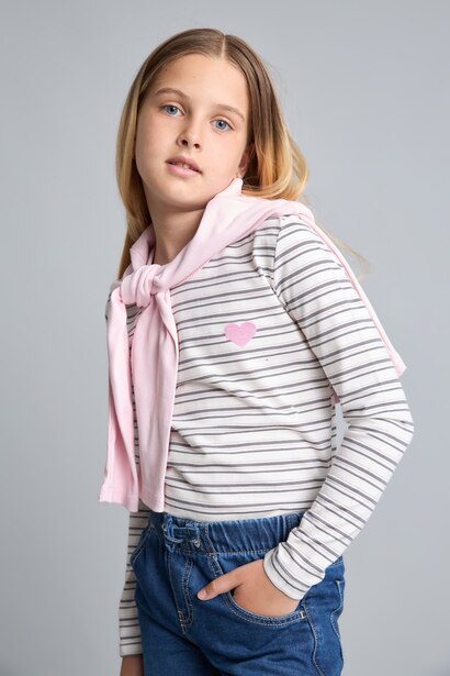 Girl Patterned T-Shirt