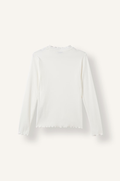 Slim Fit Ribana Long Sleeve Tunic