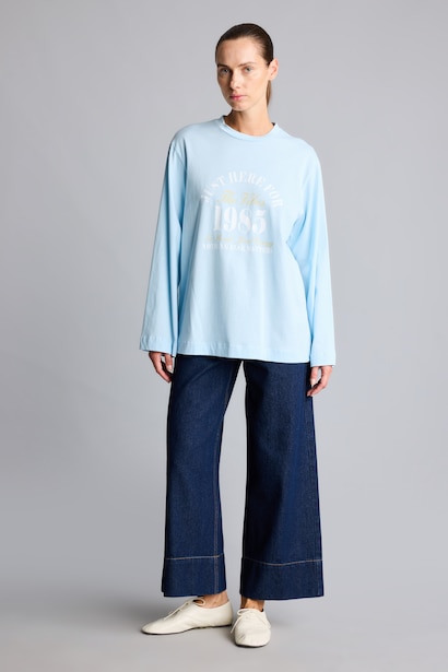 Relax Fit Long Sleeve Tunic