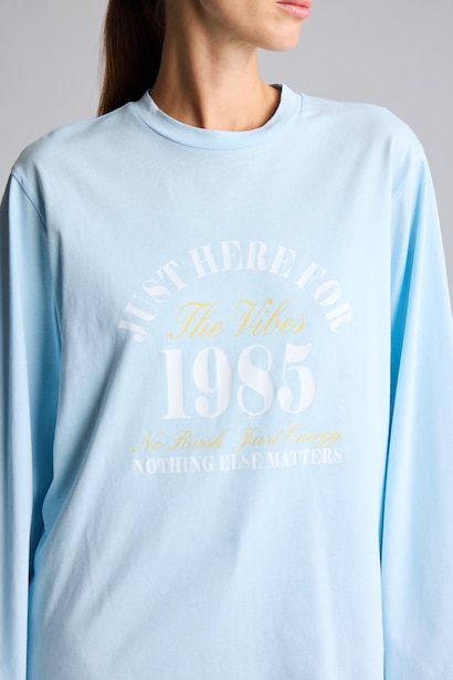 Relax Fit Long Sleeve Tunic
