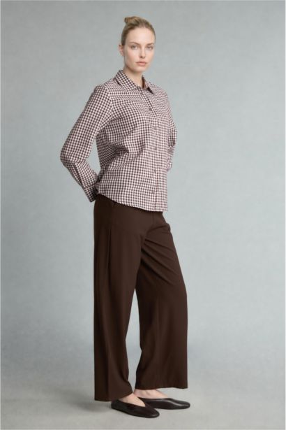 Straight Wide Pantolon