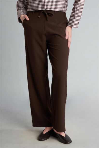 Straight Wide Pantolon
