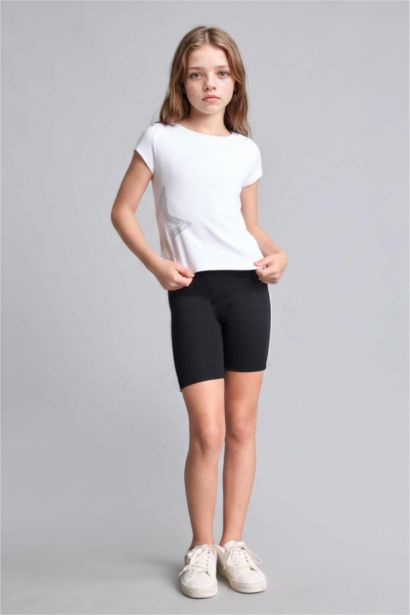 Girl Modal Black Leggings