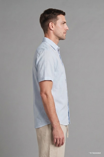 Regular Fit Cotton Short Sleeve Shirt