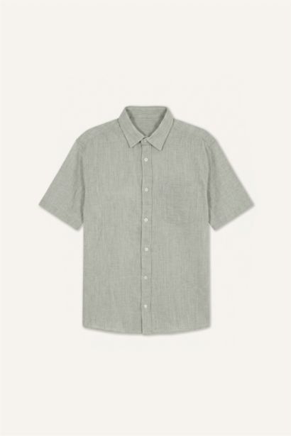 Regular Fit Cotton Short Sleeve Shirt