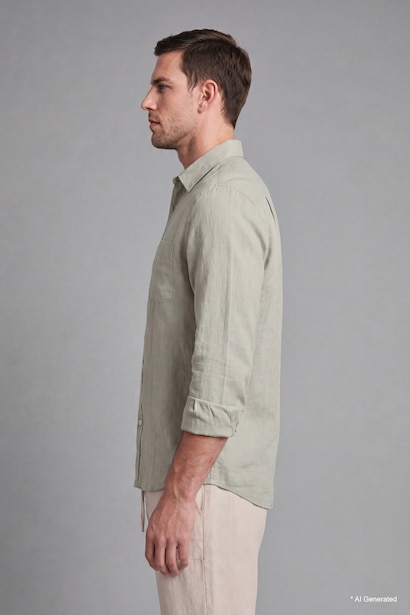 Regular Fit Cotton Short Sleeve Shirt