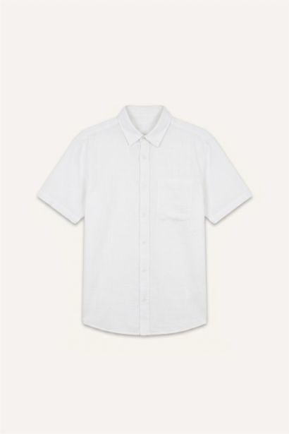 Regular Fit Cotton Short Sleeve Shirt