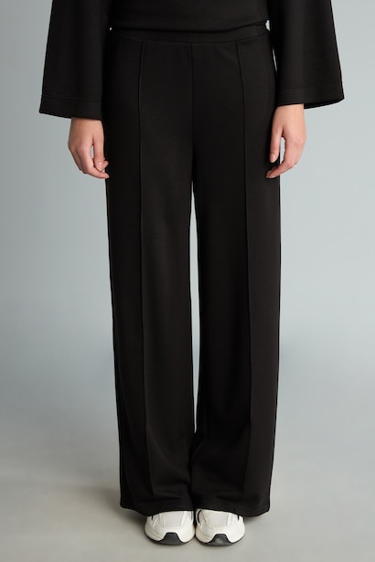 Pantalon à jambes larges