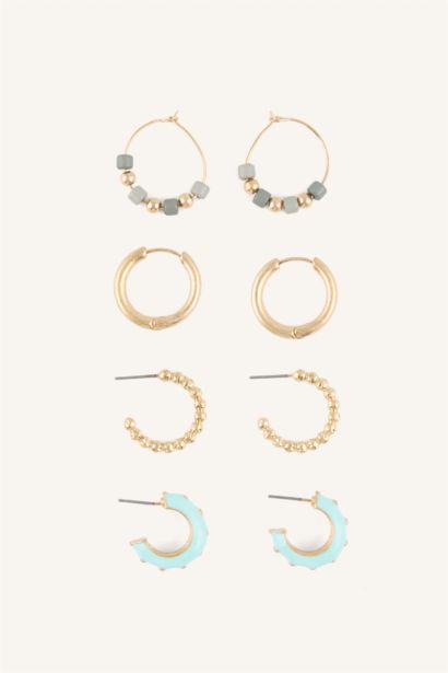 4 piece Earring