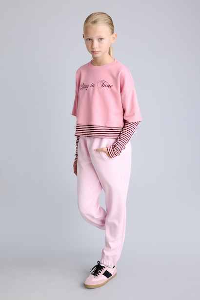 Girl Jogger Fit Modal Sweatpants