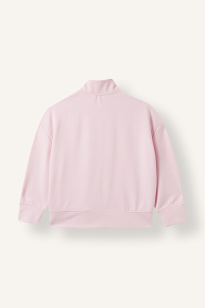 Oversıze Modal Sweatshirt Kız Çocuk