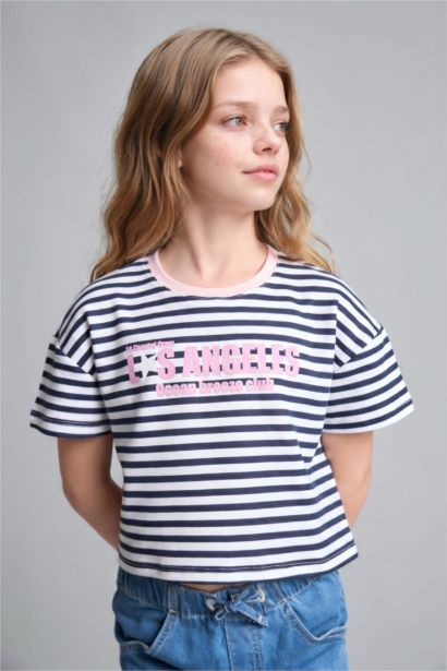 Regular Fit Slogan Short Sleeve T-Shirt