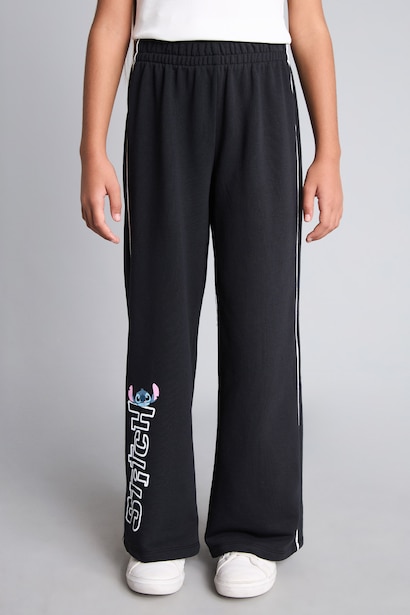 Girl Wide Leg Lilo & Stitch Disney Licensed Trousers