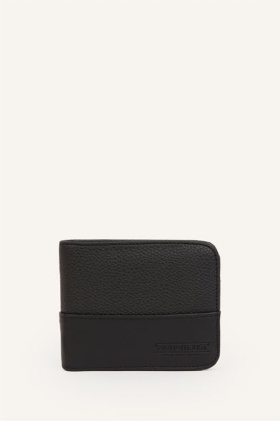 Man Faux Leather Wallets