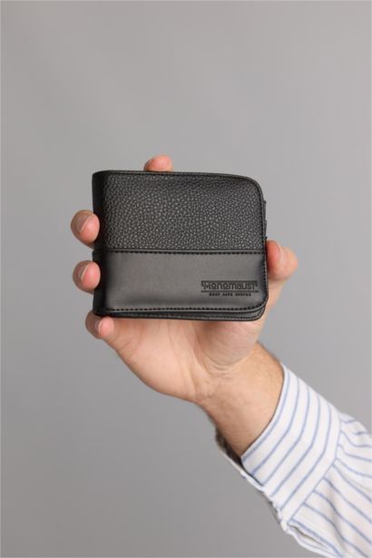 Man Faux Leather Wallets