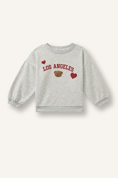 Regular Fit Crew Neck Sweatshirt