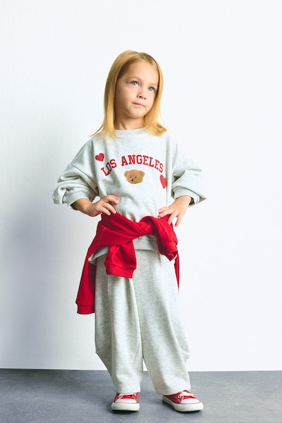 Baby Girl Regular Fit Thick Fabric Sweatshirt