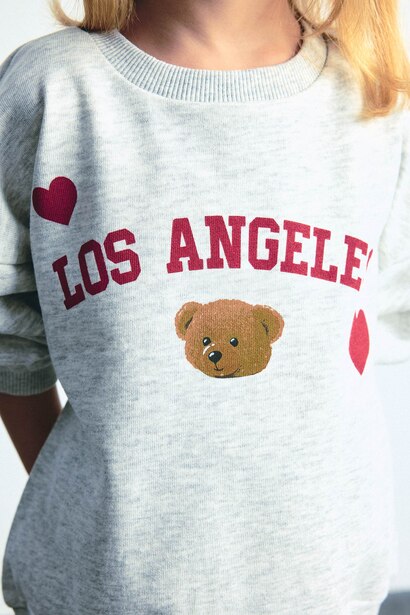 Baby Girl Regular Fit Thick Fabric Sweatshirt