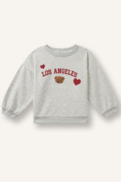 Baby Girl Regular Fit Thick Fabric Sweatshirt