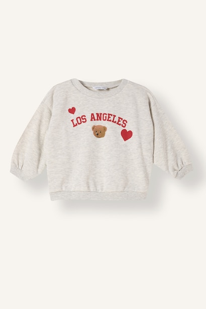 Baby Girl Regular Fit Thick Fabric Sweatshirt