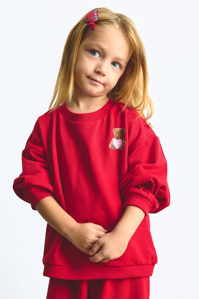 Regular Fit Crew Neck Sweatshirt