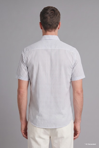 Regular Fit Cotton Short Sleeve Shirt