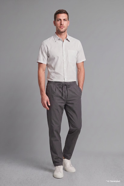 Regular Fit Cotton Short Sleeve Shirt