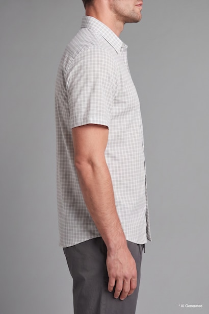 Regular Fit Cotton Short Sleeve Shirt