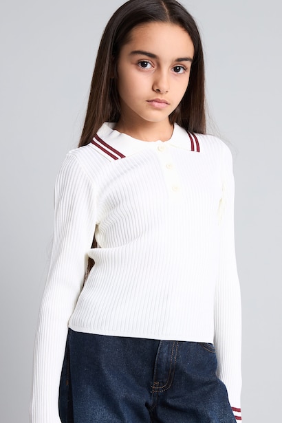 Regular Fit Kazak Kız Çocuk