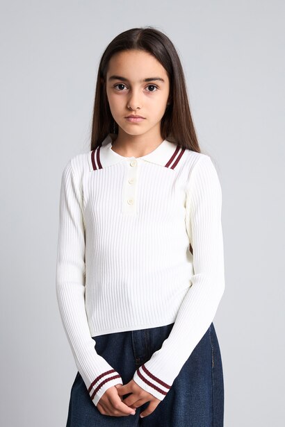 Regular Fit Kazak Kız Çocuk
